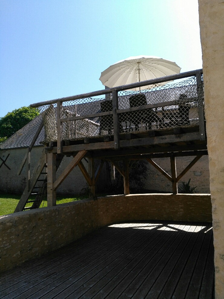 2 ième terrasse chambre RDC